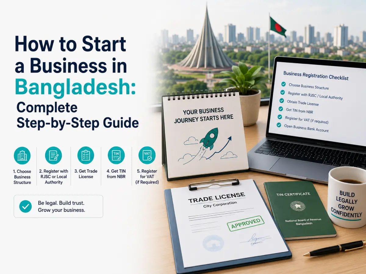 How to Start a Business in Bangladesh: Complete Step-by-Step Guide