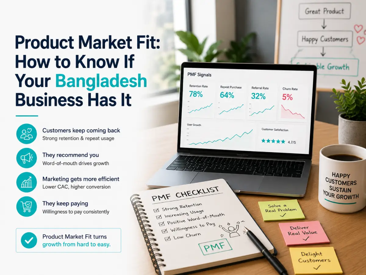 Product Market Fit: How to Know If Your Bangladesh Business Has It