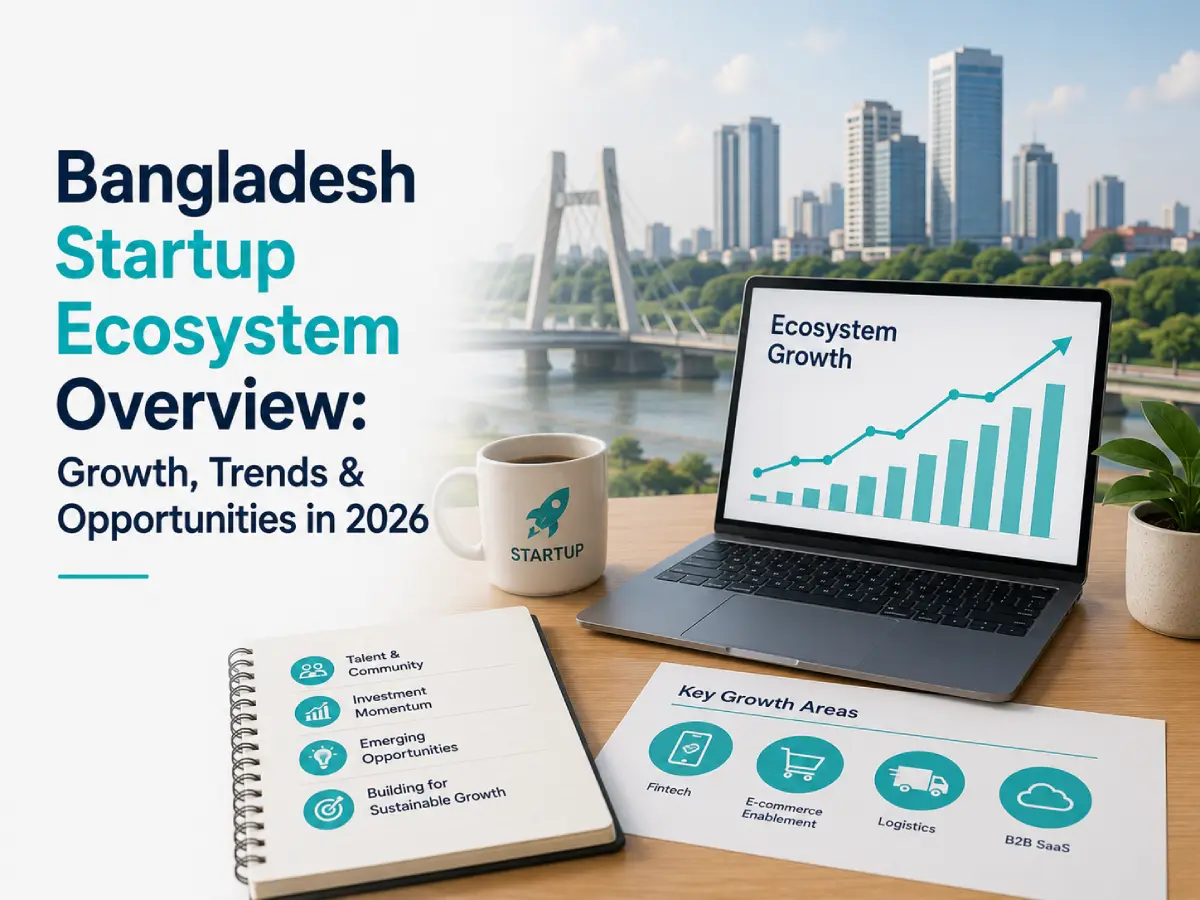 Bangladesh Startup Ecosystem Overview: Growth, Trends & Opportunities in 2026
