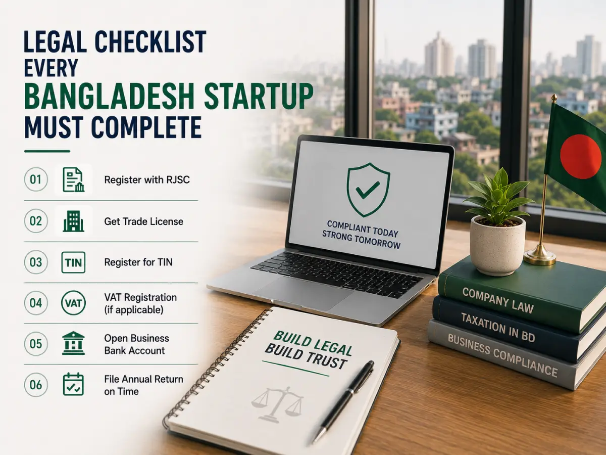 Startup legal checklist bangladesh