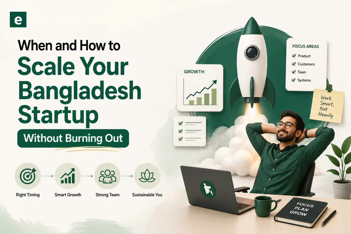 When and How to Scale Your Bangladesh Startup Without Burning Out 
