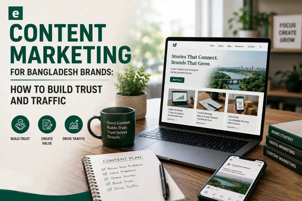 Content Marketing for Bangladesh Brands: How to Build Trust and Traffic