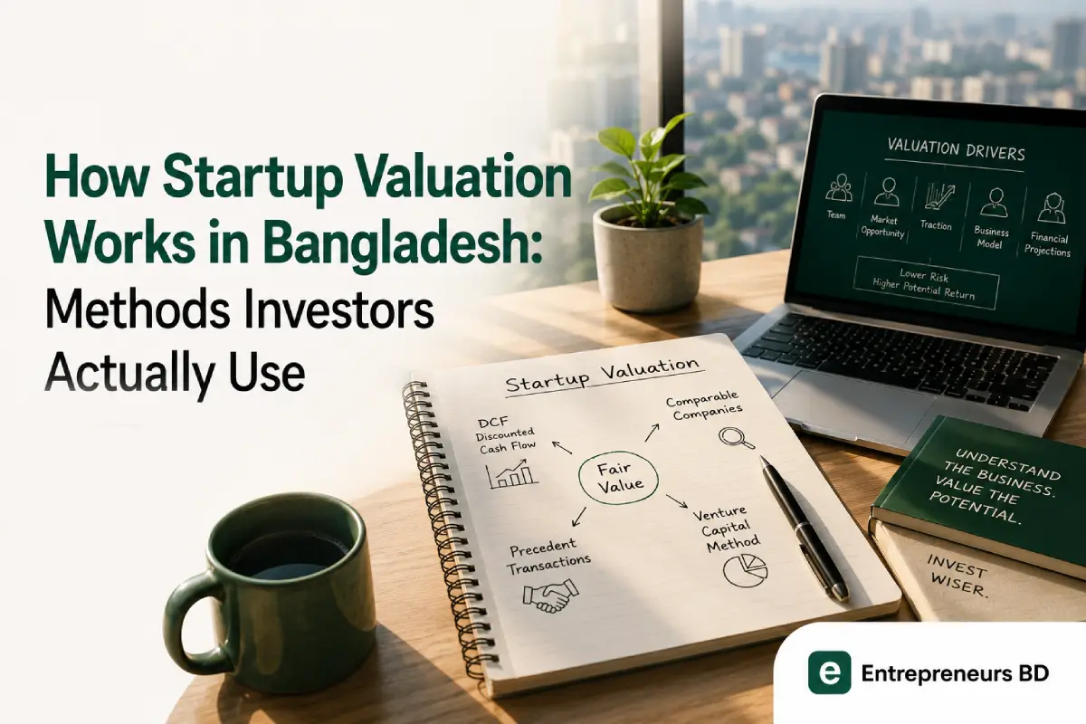 How Startup Valuation Works in Bangladesh: Methods Investors Actually Use