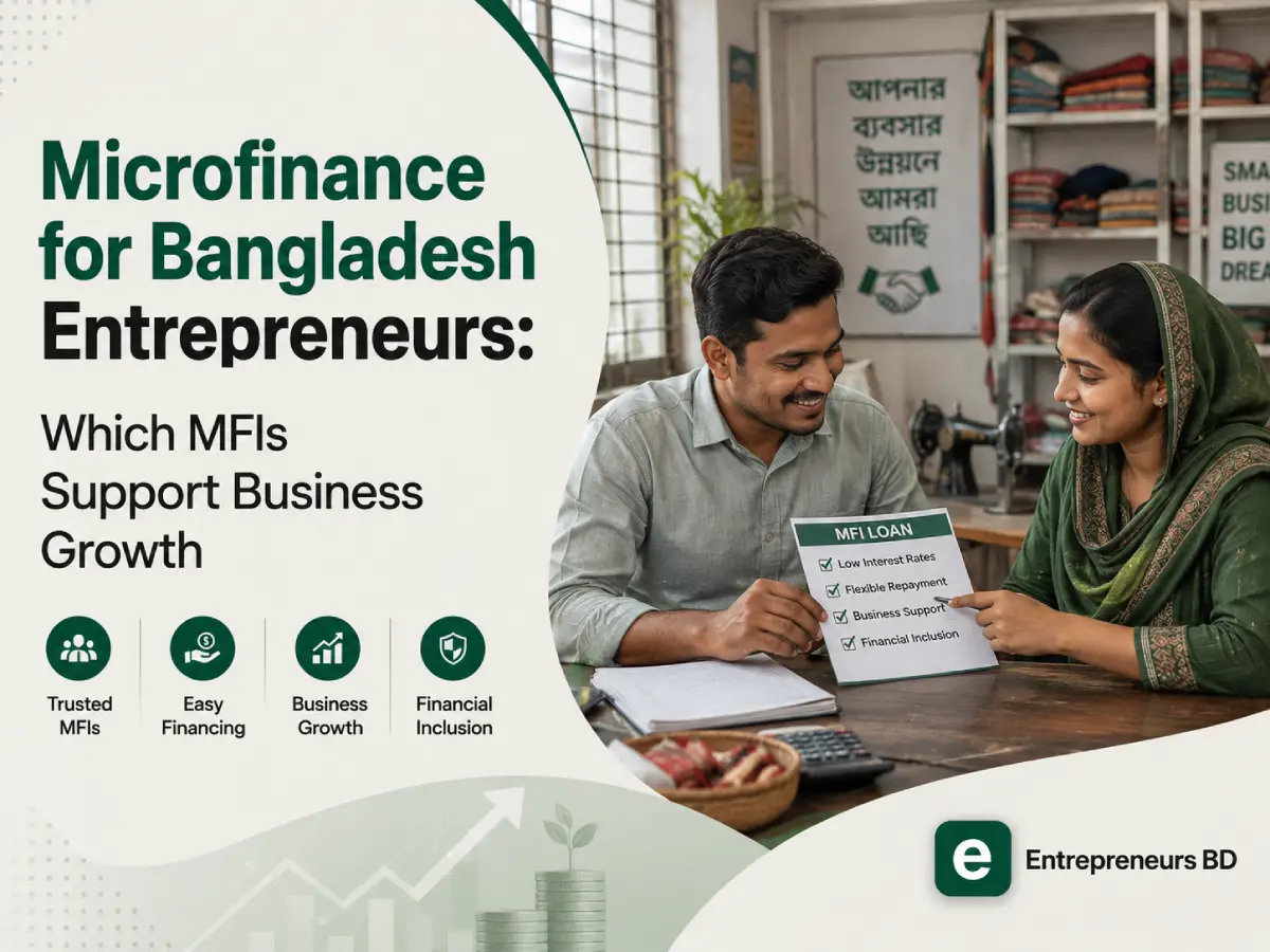 Microfinance for Bangladesh Entrepreneurs: Which MFIs Support Business Growth