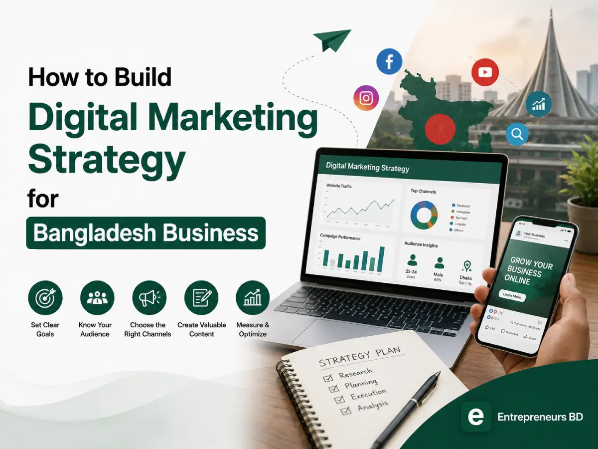How to Build a Digital Marketing Strategy for a Bangladesh Business