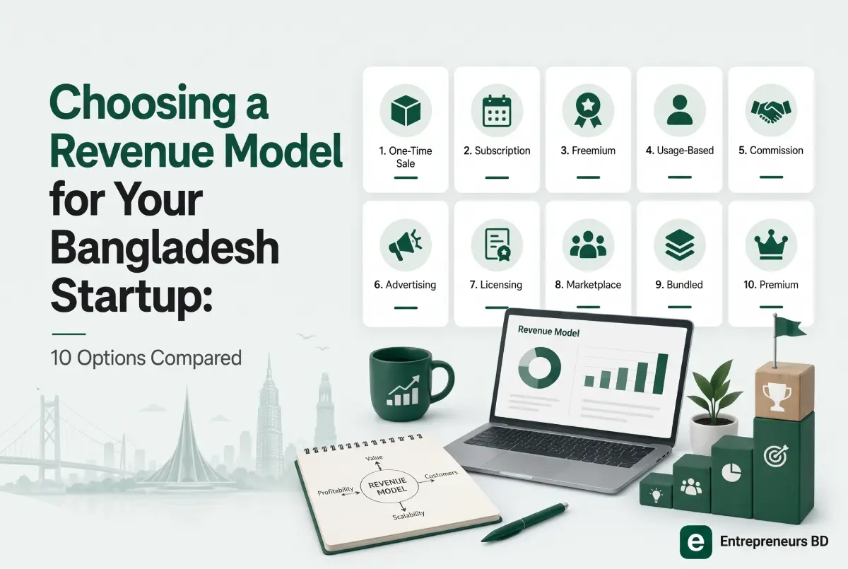 Choosing a Revenue Model for Your Bangladesh Startup: 10 Options Compared