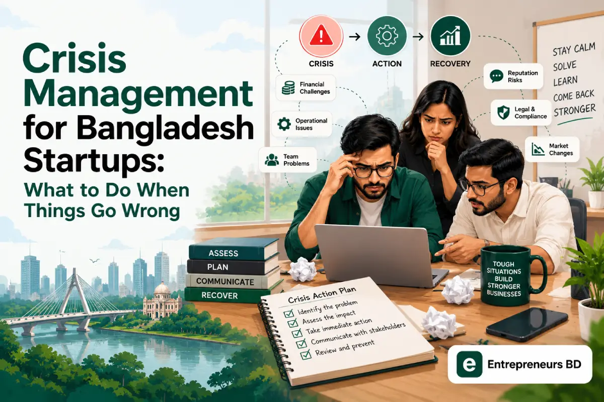 Crisis management startup in Bangladesh